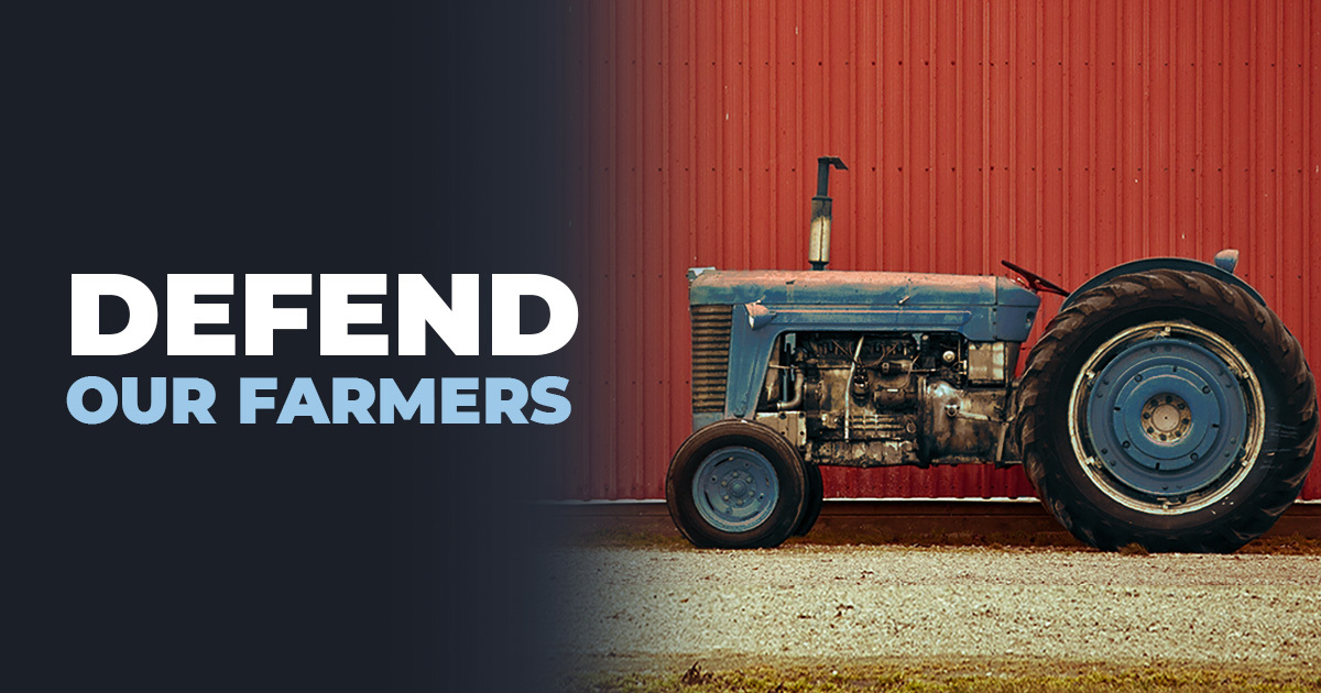 Defend our Farmers Conservative Party of Canada