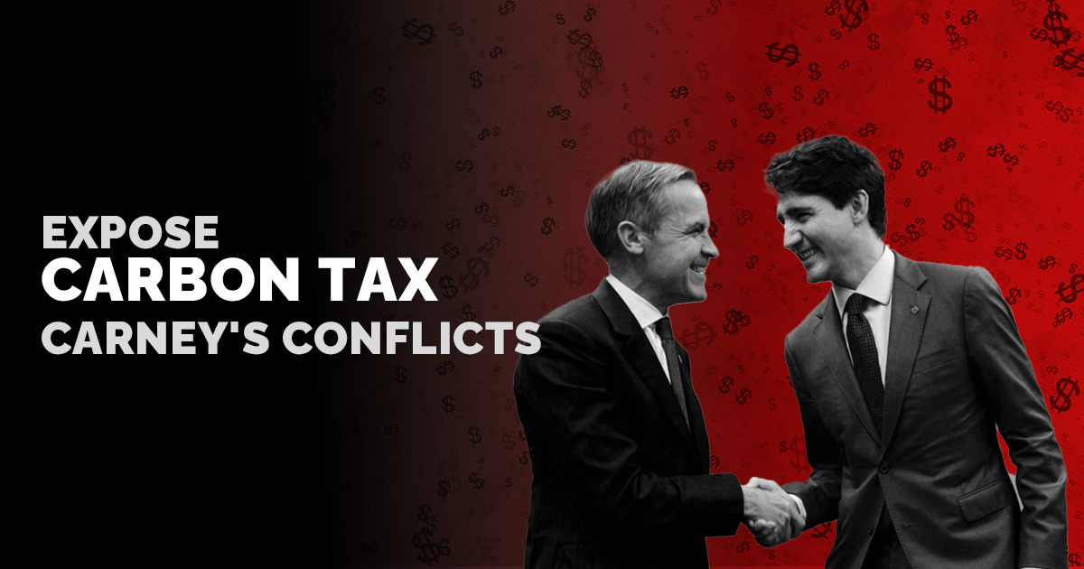 Expose Carbon Tax Carney's Conflicts - Conservative Party of Canada