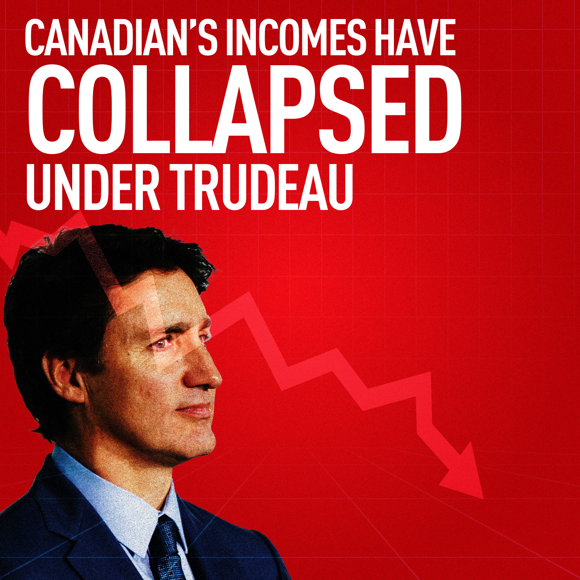 Just The Facts: Canadian’s Incomes Have Collapsed Under Trudeau ...