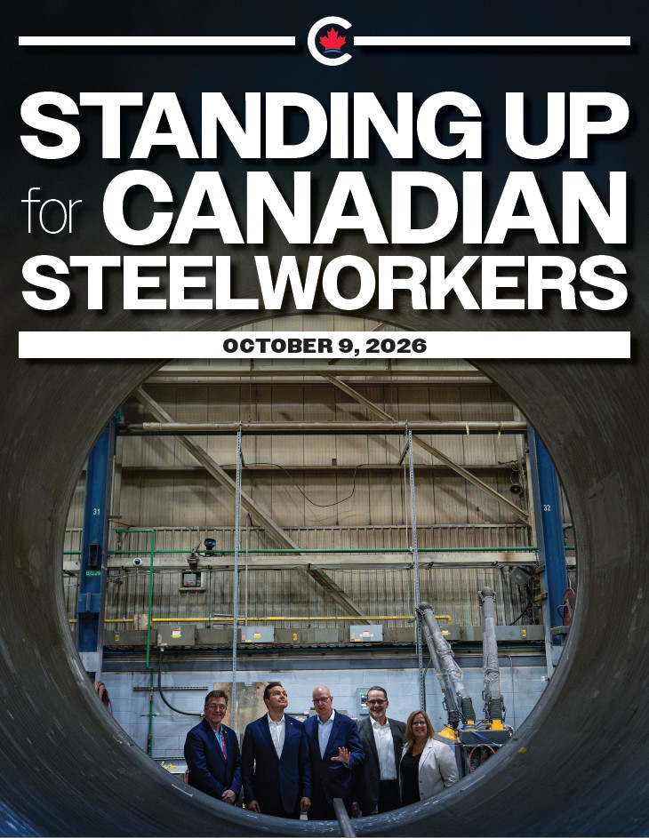 STANDING UP for CANADIAN STEELWORKERS